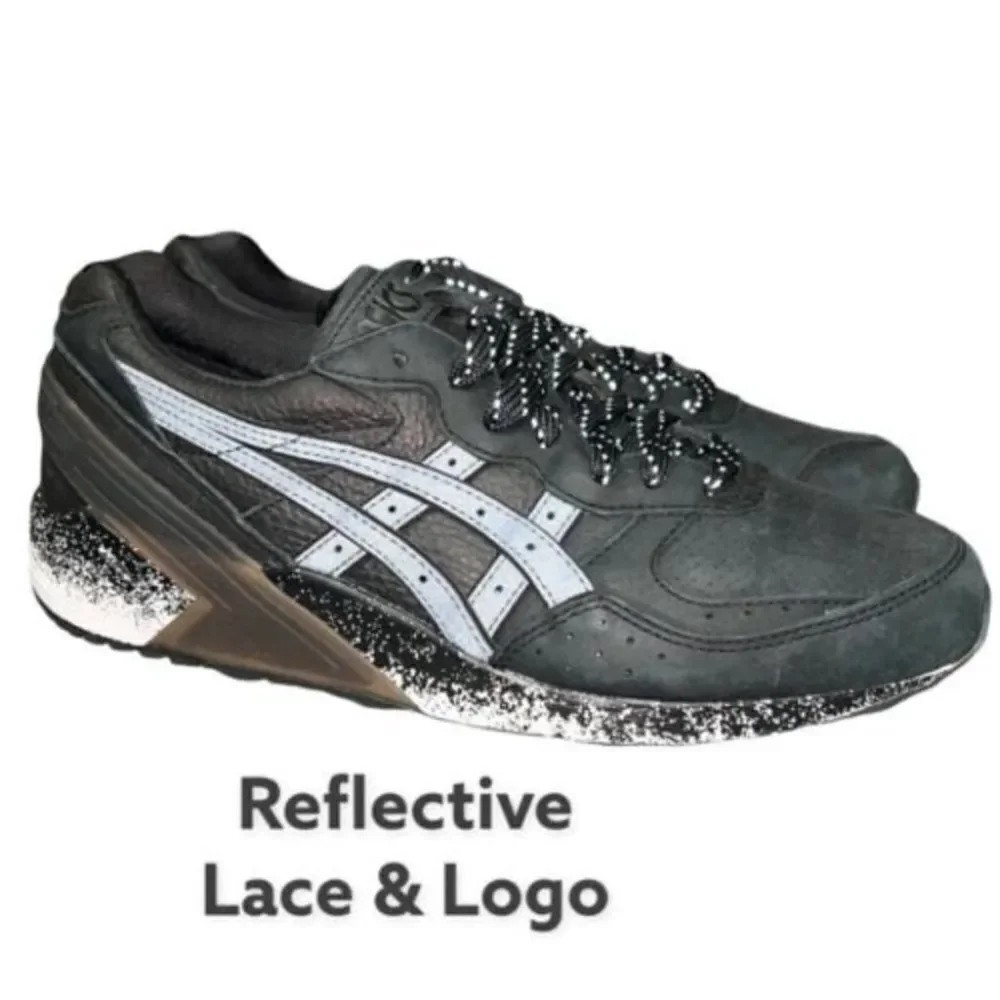 Reflective Asics Gel-Sight Limited Edition Sneakers Run Black H62LK-9090‎
